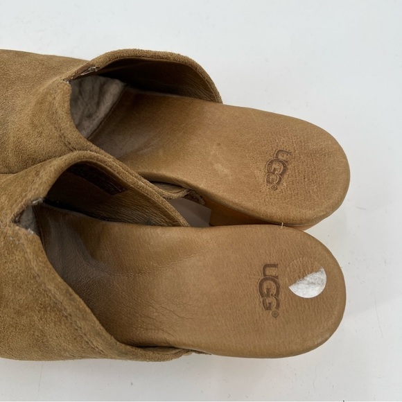 Ugg suede brown clogs size 9 - Picture 6 of 9